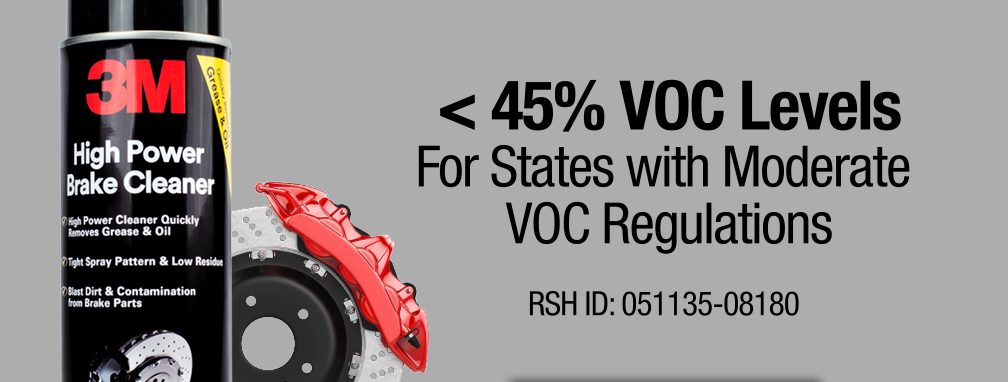 < 45% VOC Levels - For States with Moderate VOC Regulations