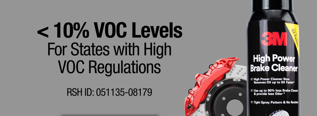 < 10% VOC Levels - For States with High VOC Regulations
