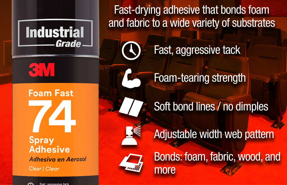 3M™ Foam Fast 74 Spray Adhesive - Gavrieli