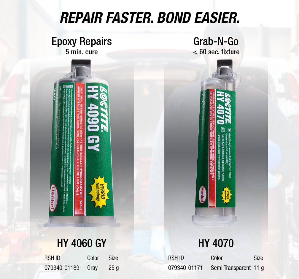 REPAIR FASTER. BOND EASIER.