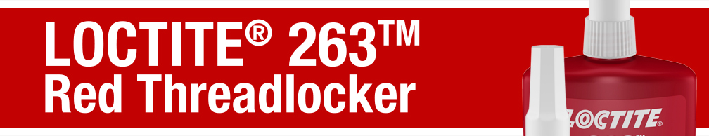 Loctite 263 Red Threadlocker