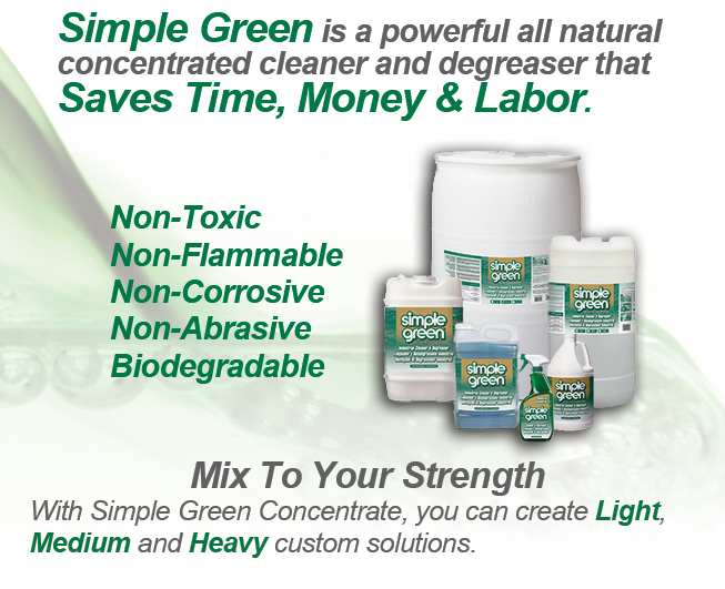R S Hughes Presents Simple Green Cleaners And Des R S Hughes Presents Simple Green