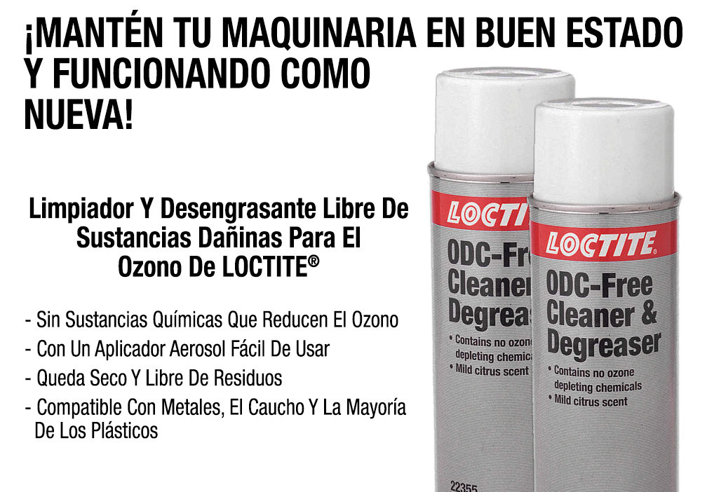 ¡MANTÉN TU MAQUINARIA EN BUEN ESTADO Y FUNCIONANDO COMO NUEVA!