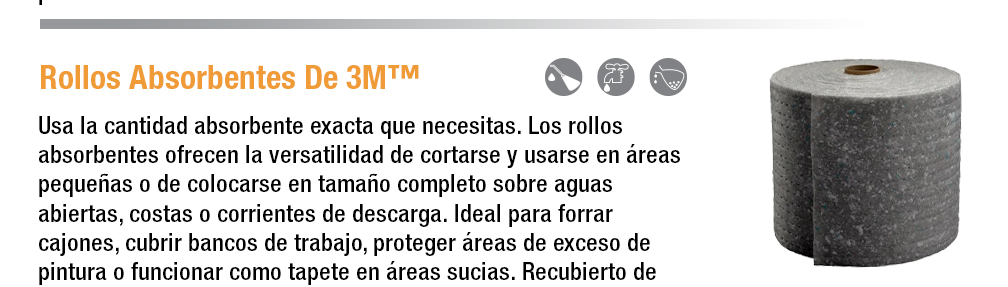Rollos Absorbentes De 3M™