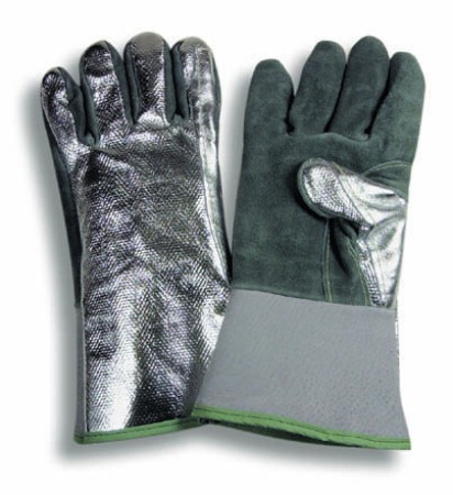 NSA Heat/Thermal - Heavy Duty Leather Foundry Gloves