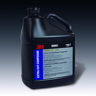 3M(TM) Perfect-It(TM) 3000 Extra Cut Rubbing Compound, 1 Gallon (US)3.78 L, 4 per case ...