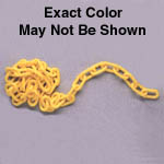 Bradylink® Warning Chains (Orange; 2" Link) thumbnail