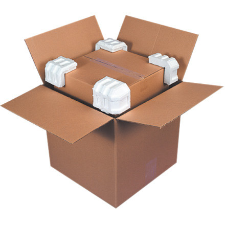 White Foam Corners - 3 in x 3 in x 3 in - SHP-7776 thumbnail