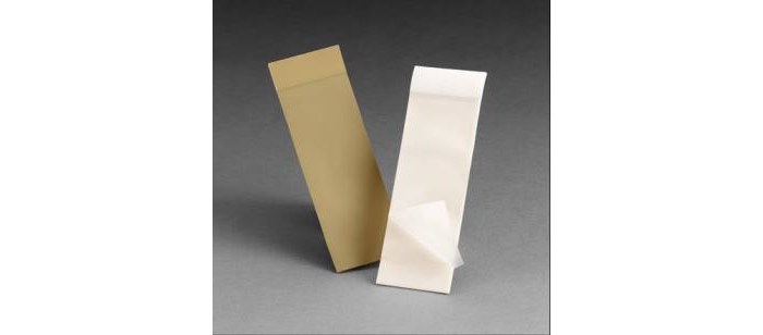 3M ScotchPad 3750P Tan Standard Packaging Tape - 2 in Width, 6 in Length x 3.1 mil Thick - 06883 thumbnail